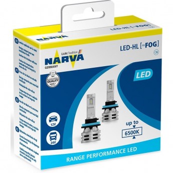 Лампа NARVA RANGE PERFORMANCE LED H11 NVA X2 2шт. Лампа NARVA RANGE PERFORMANCE LED H11 NVA X2 2шт.